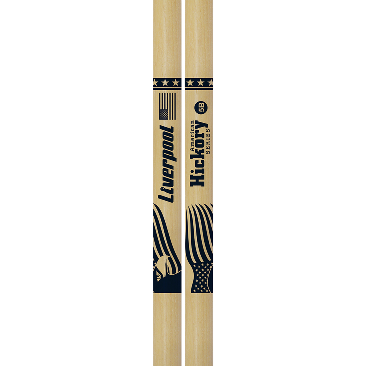 BAQUETA 5B PUNTA DE MADERA, SERIE AMERICAN HICKORY, 420X15,9MM