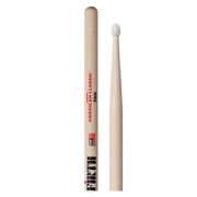 BAQUETA 7AN PUNTA DE NYLON, COLOR NATURAL, 393.7X13.7MM