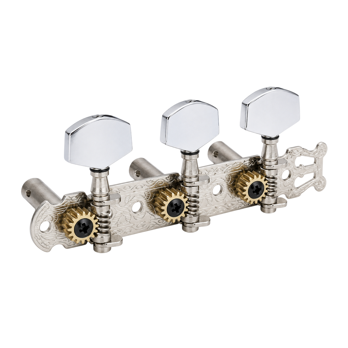 SET DE CLAVIJAS PARA GUITARRA CLASICA, NIQUELADAS
