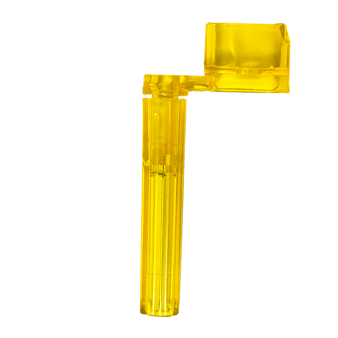 ENRROLLADOR DE CUERDAS PARA GUITARRA, NYLON COLOR AMARILLO
