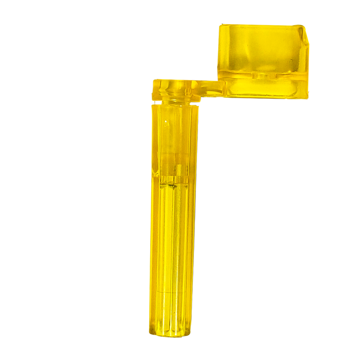 ENRROLLADOR DE CUERDAS PARA GUITARRA, NYLON COLOR AMARILLO