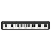 PIANO ELECTRICO DE 88 TECLAS CON ACCION DE MARTILLO Y 3 NIVELES DE SENSIBLIDAD AL TACTO, COLOR NEGRO, 10 TONOS, USB TO HOST
