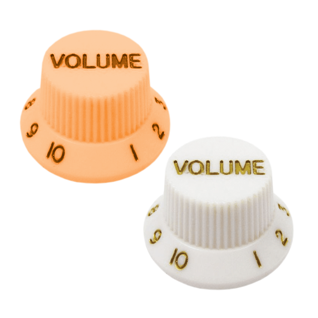 Perilla de Volumen para Guitarra Eléctrica , Beige y Blanco, ENGLAND LEGENDS EL-CVG 01