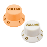 Perilla de Volumen para Guitarra Eléctrica , Beige y Blanco, ENGLAND LEGENDS EL-CVG 01