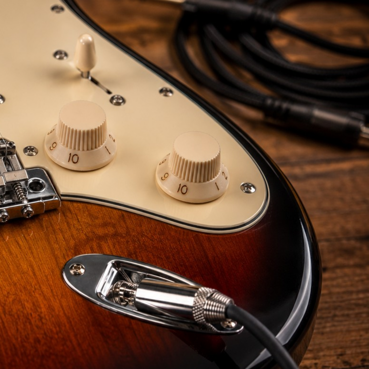 Perilla de Volumen para Guitarra Eléctrica , Beige y Blanco, ENGLAND LEGENDS EL-CVG 01