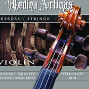SET DE CUERDAS PARA VIOLIN 4/4, CERO ENTORCHADO LISO