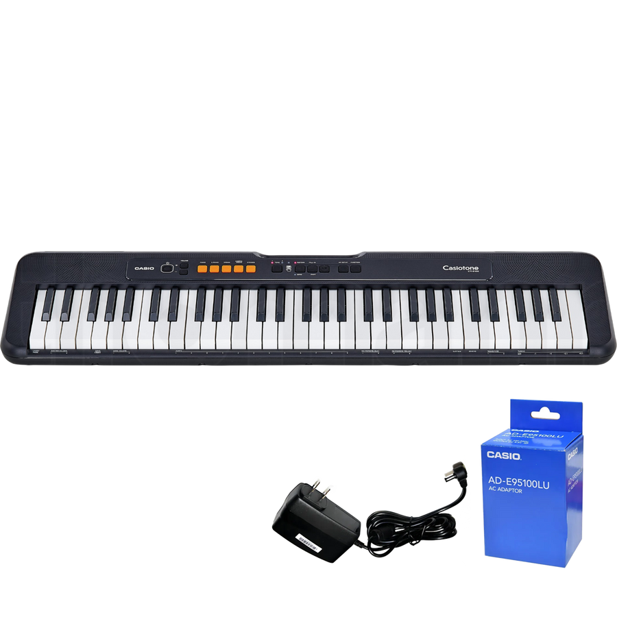 TECL 61 T, 122 TIMB, 61 RITM, POLIFONIA 32, USB A HOST, INCL ADAPT DE CORRIENTE, COLOR NEGRO