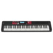 TECL 61 T, 900 TIMB, 243 RITM, 64 DE POLIF, USB A HOST- MIDI, PANT LCD, COLOR NEGRO