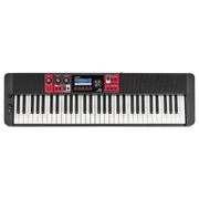 TECL 61 T, 900 TIMB, 243 RITM, 64 DE POLIF, USB A HOST- MIDI, PANT LCD, COLOR NEGRO