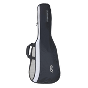BOLSO PARA GUITARRA DREADNOUGHT 41", COLOR NEGRO Y GRIS, MATERIAL POLIESTER, CON RELLENO DE 3 MM