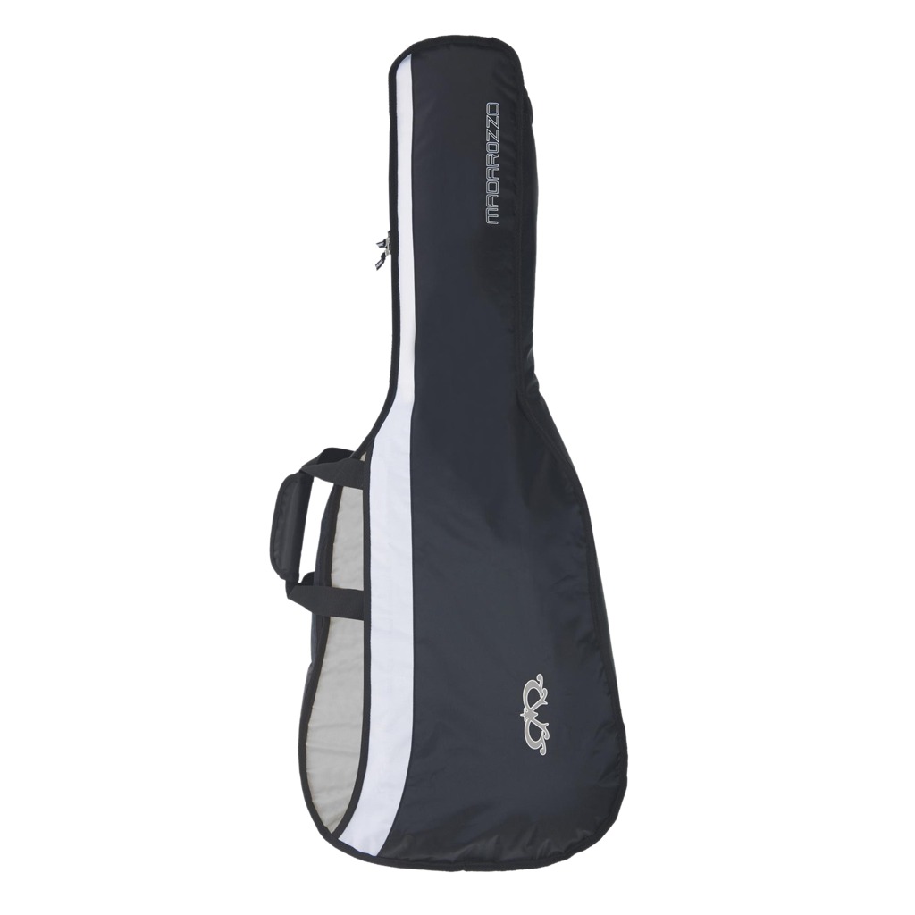 BOLSO PARA GUITARRA DREADNOUGHT 41", COLOR NEGRO Y GRIS, MATERIAL POLIESTER, CON RELLENO DE 3 MM