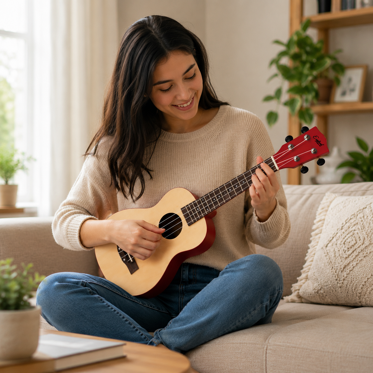 UKELELE SOPRANO 13", COLOR NATURAL
