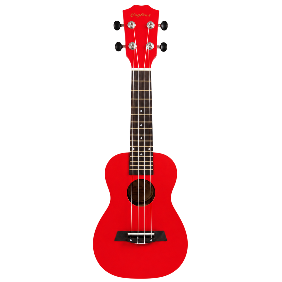 UKELELE SOPRANO 13", COLOR ROJO