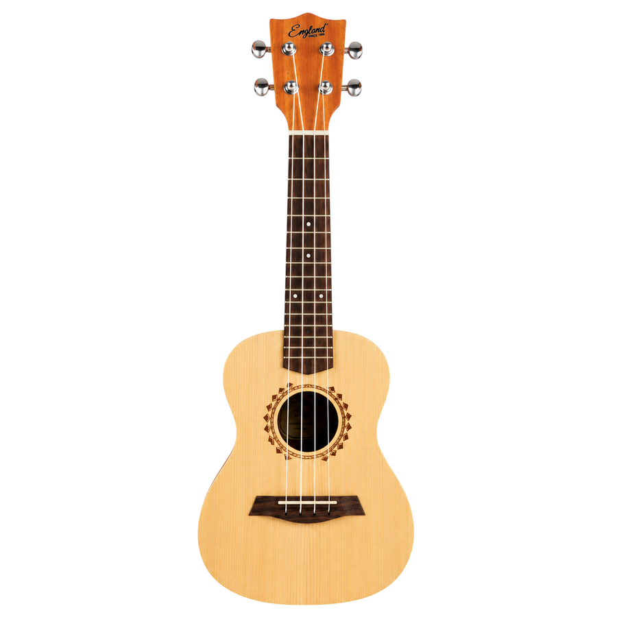 UKELELE CONCIERTO 15", COLOR NATURAL, MADERA DE SAPELE, INCLUYE BOLSO Y JUEGO DE CUERDAS AQUILAS DE RESPUESTO