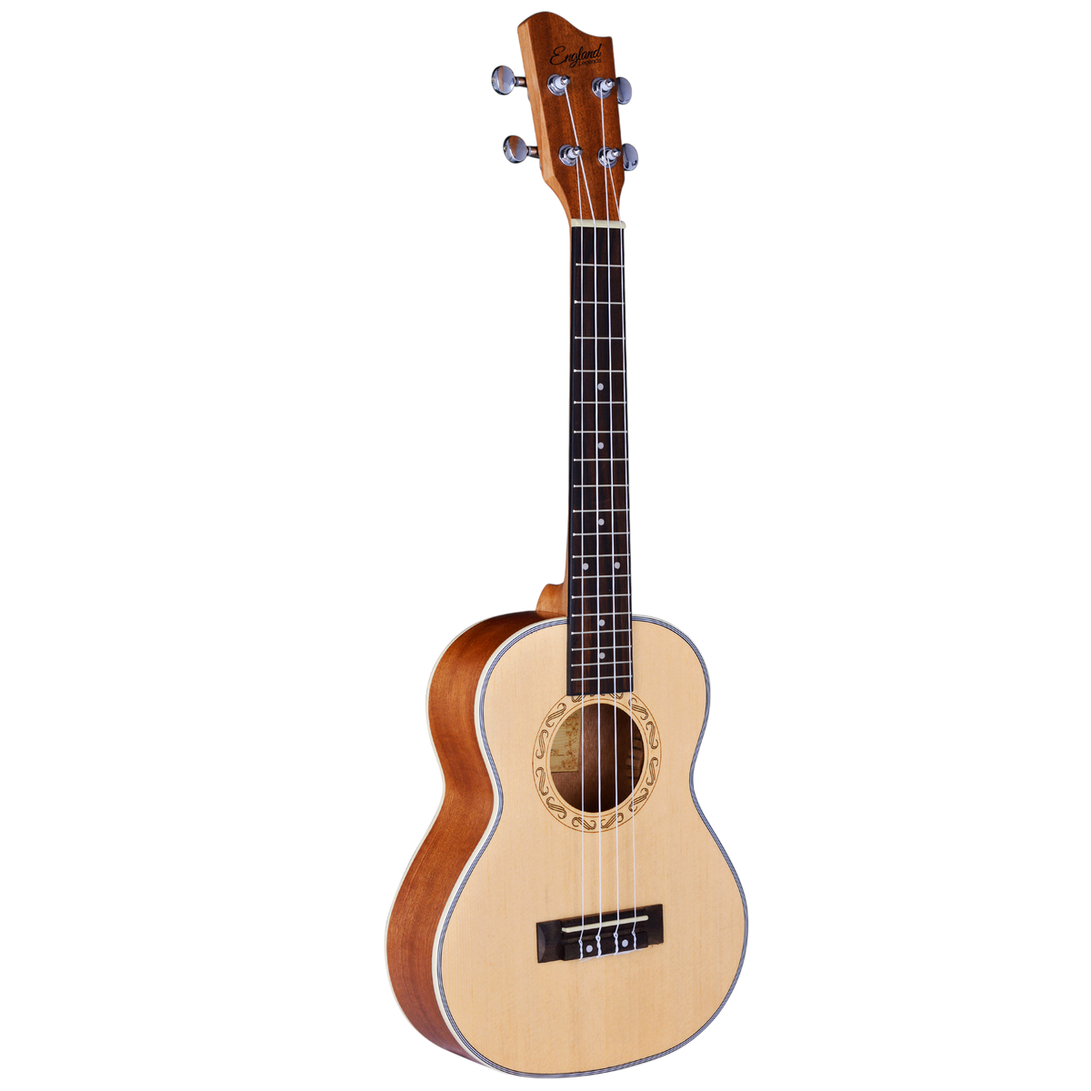 UKELELE TENOR 17", COLOR NATURAL, MADERA DE SAPELE, INCLUYE BOLSO Y JUEGO DE CUERDAS AQUILAS DE RESPUESTO
