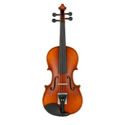 VIOLIN 4/4 COLOR NATURAL ACABADO MATE, INCLUYE ESTUCHE, ARCO Y PERRUBIA