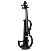 VIOLIN  4/4 ELECTRICO COLOR NEGRO, INCLUYE ESTUCHE, AUDIFONOS, CABLE Y BATERIA DE 9V, ARCO Y PERRUBIA
