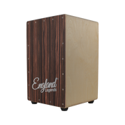 CAJON PERUANO CON TAPA ATORNILLADA Y BORDONERA AJUSTABLE, COLOR NATURAL, DIMENSIONES 48 CM x 29.8 CM x 30.2 CM