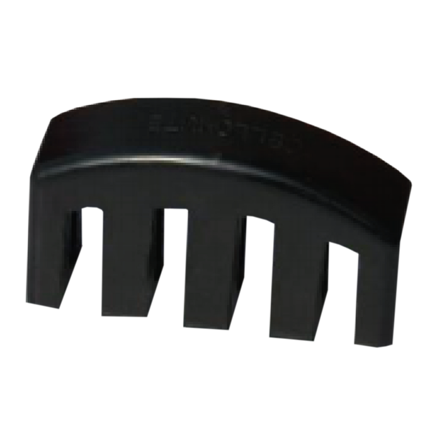APAGADOR DE SONIDO DE CAUCHO PARA VIOLIN, COLOR NEGRO