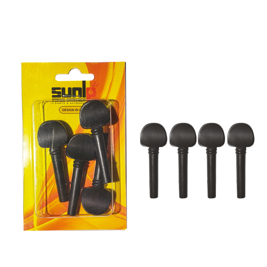 Set De 4 Clavijas Para Violín 3/4, England Legends, EL-CLV0
