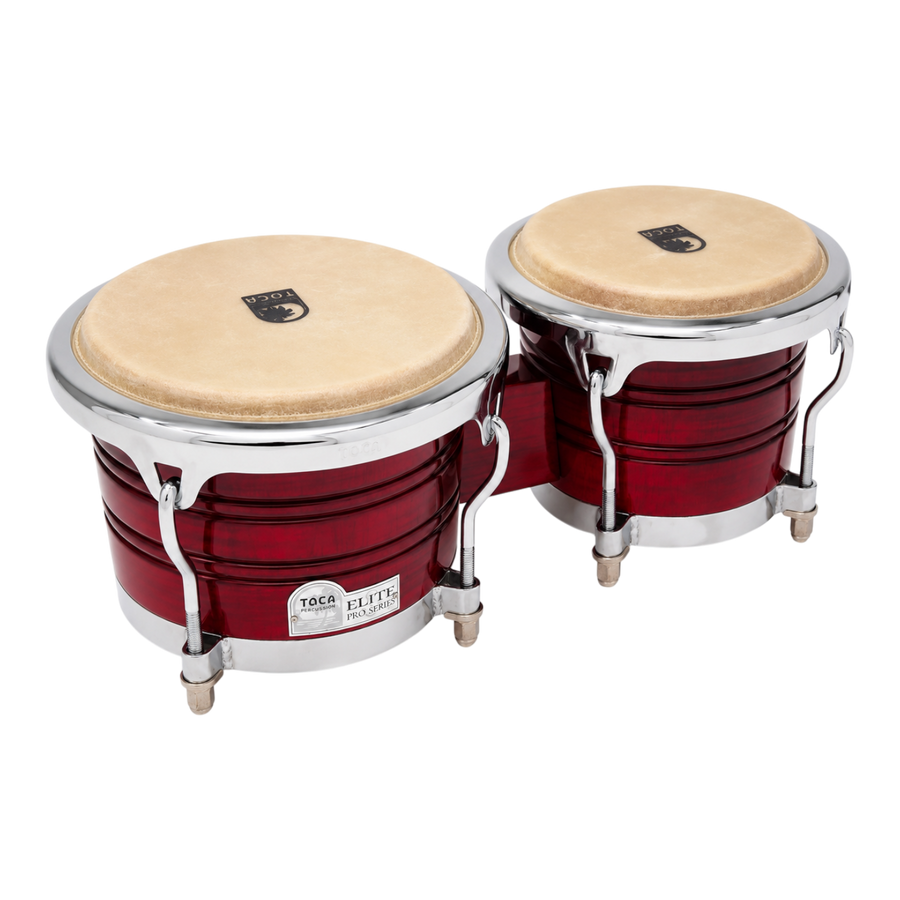 BONGO 7 - 8.5", DE MADERA, SERIE ELITE PRO, COLOR NATURAL