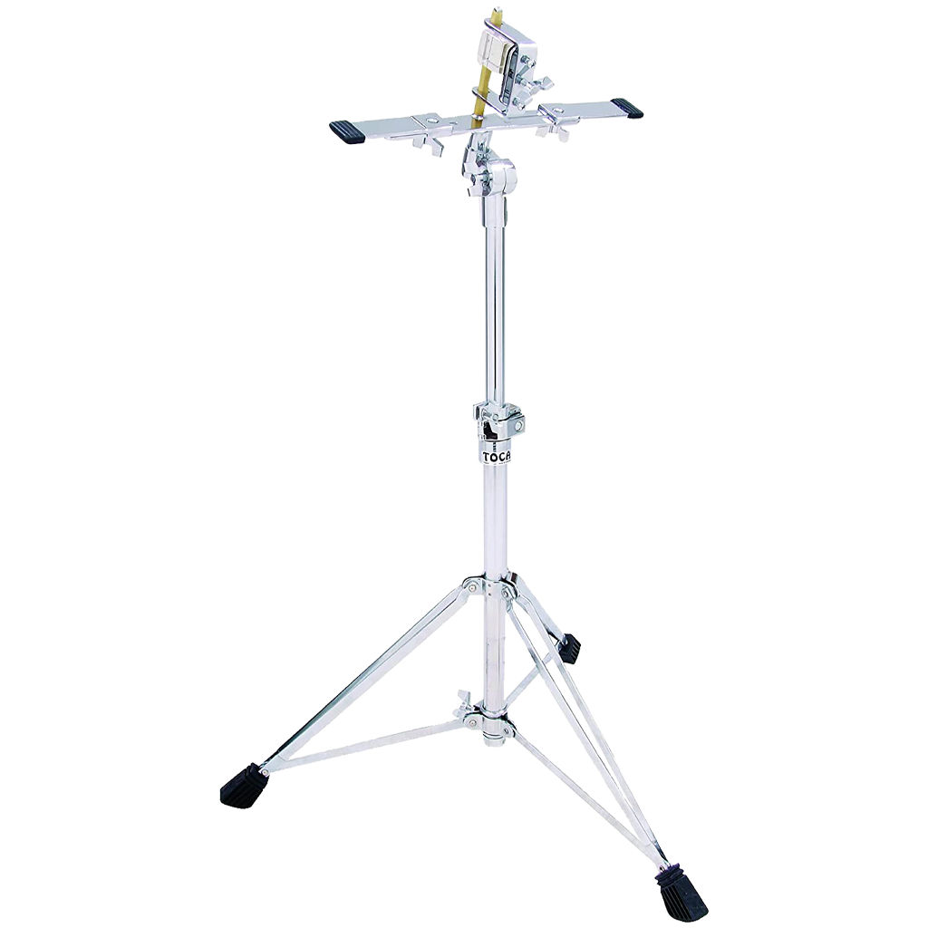 SOPORTE TRIPODE PARA BONGO, NIQUELADO