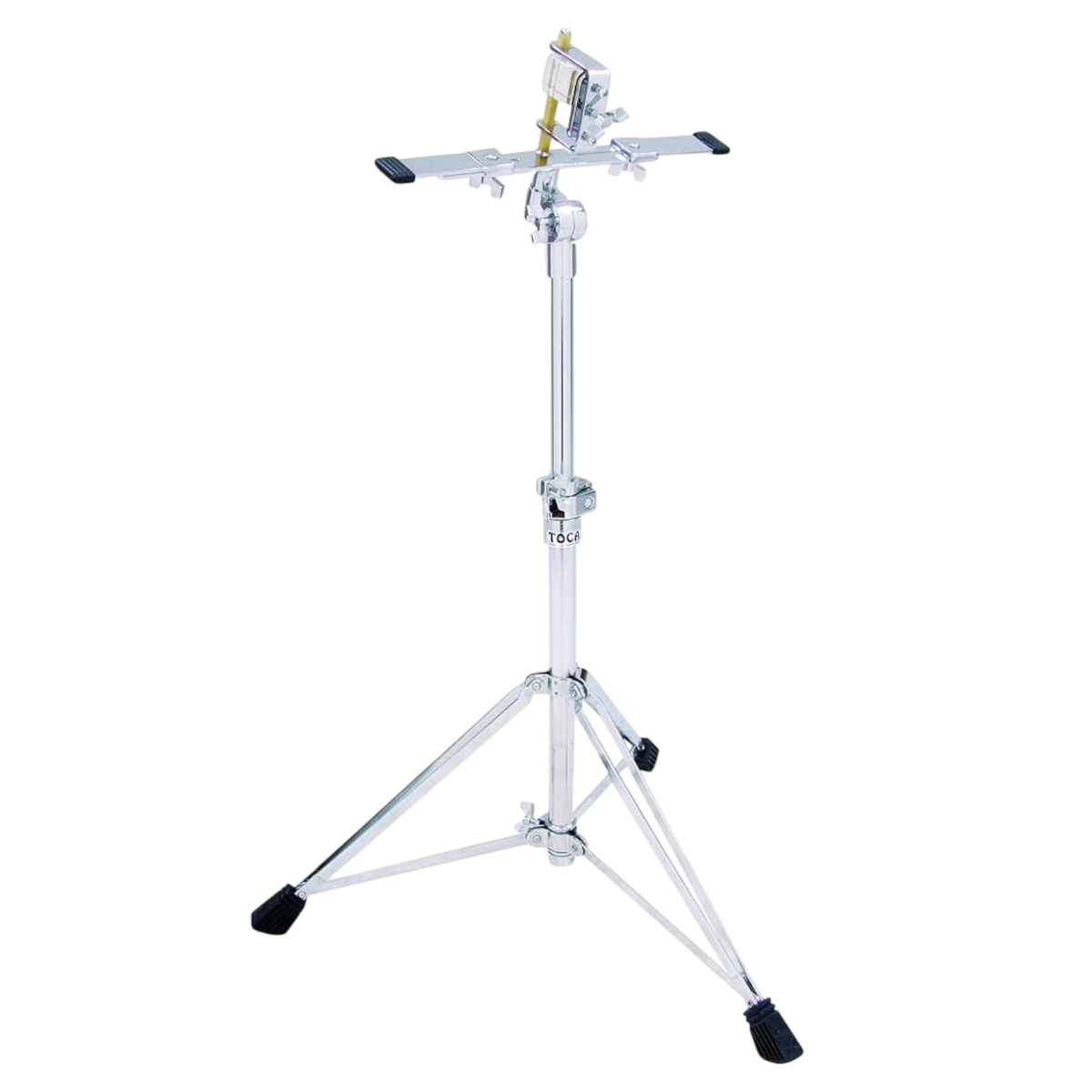 SOPORTE TRIPODE PARA BONGO, NIQUELADO