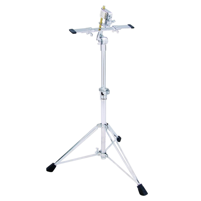SOPORTE TRIPODE PARA BONGO, NIQUELADO