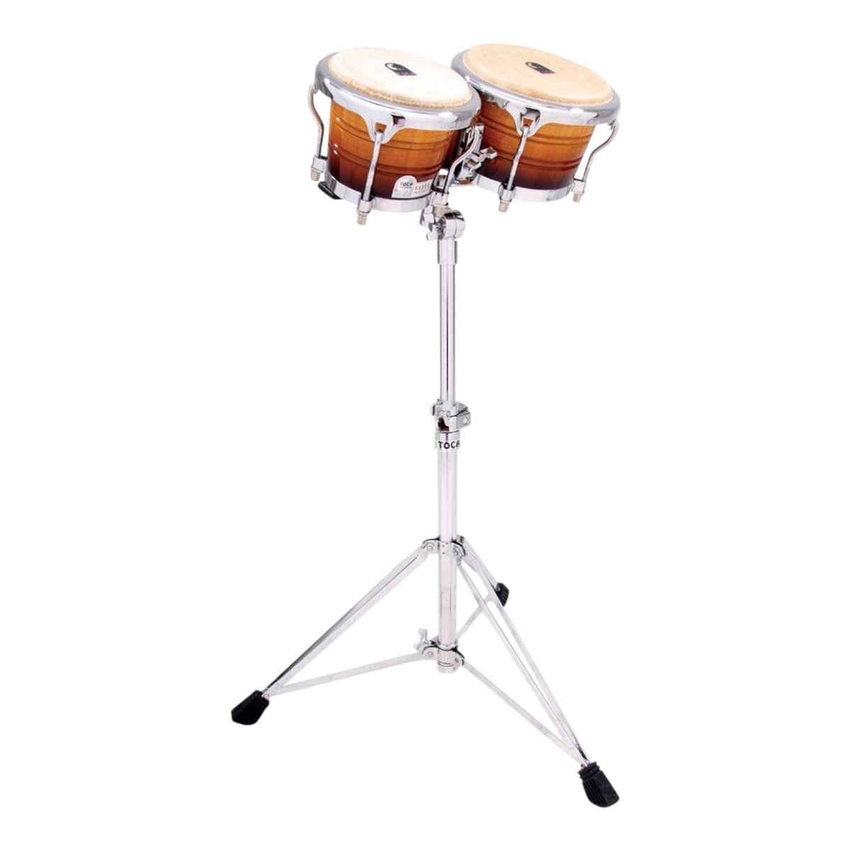 SOPORTE TRIPODE PARA BONGO, NIQUELADO