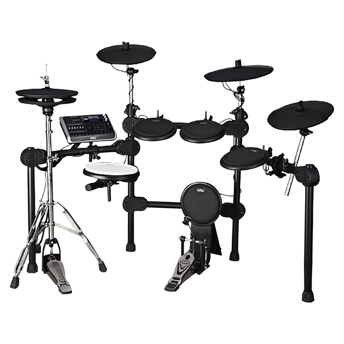 BATERIA ELECTRONICA, 9 PADS, SOPORTE DE METAL, 500 TIMBRES, 26 PRESETS, EQ 3 BANDAS, PUERTO MIDI IN-OUT