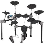 BATERIA ELECTRONICA, 8 PADS, SOPORTE DE METAL, 448 TIMBRES, 26 PRESETS, EQ 3 BANDAS, PUERTO MIDI IN-OUT