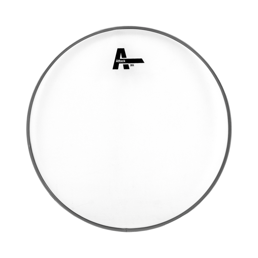PARCHE 10" DE PRACTICA SIN SONIDO PARA TAMBOR, MALLA DE NYLON TRANSPARENTE