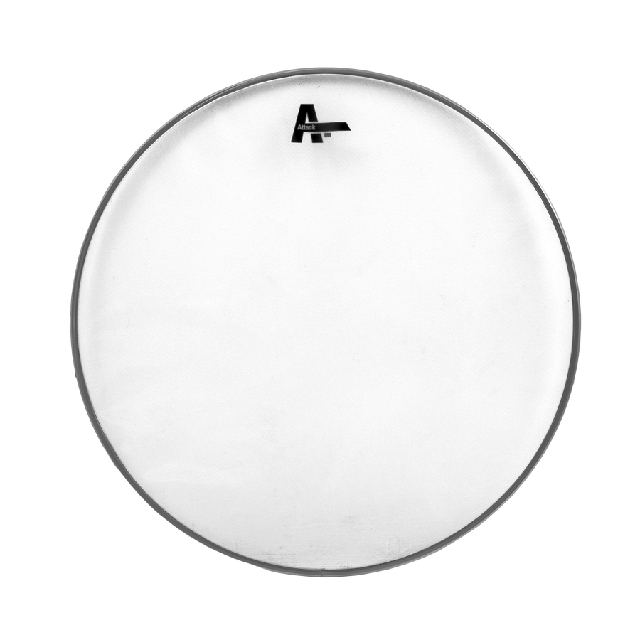 PARCHE 13" DE PRACTICA SIN SONIDO PARA TAMBOR, MALLA DE NYLON TRANSPARENTE