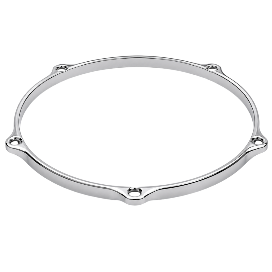 ARO 14" PARA REDOBLANTE, 1.5 MM, MATERIAL ALEACION DE ACERO CON BAÑO DE NIQUEL, 6 ORIFICIOS