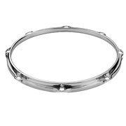 ARO 14" PARA REDOBLANTE, 1.5 MM, MATERIAL ALEACION DE ACERO CON BAÑO DE NIQUEL, 8 ORIFICIOS