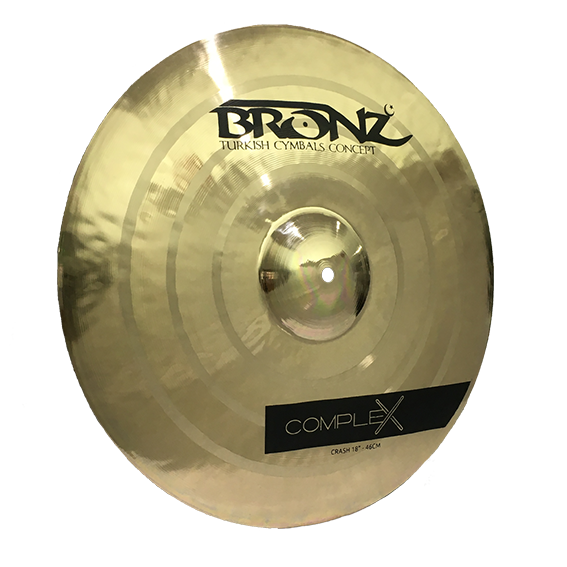 PLATILLO 18" CRASH, SERIE COMPLEX, FORMULA B20