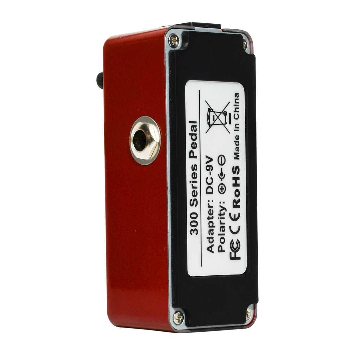PEDAL DE EFECTO NANO DISTORSION, MATERIAL METALICO