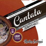 SET DE CUERDAS PARA GUITARRA CLASICA, TENSION SUAVE, CANTATA