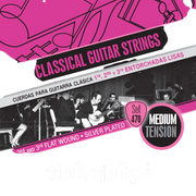 SET DE CUERDAS PARA GUITARRA CLASICA, TENSION MEDIA, MICROENTORCHADO