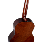 GUITARRA CLASICA 39", COLOR NATURAL, ACABADO LACADO ALTO BRILLO, TAPA DE ABETO, FONDO Y AROS DE CATALPA, CUERDAS ORTEGA