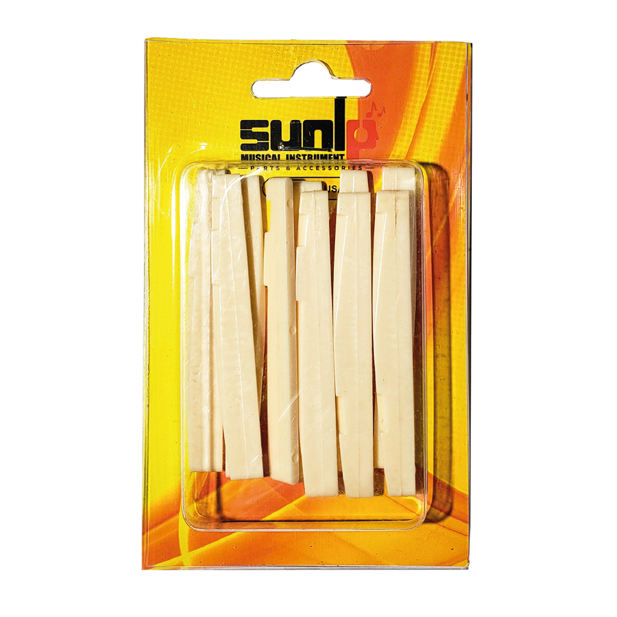 HUESILLO DEL PUENTE PARA GUITARRA ACUSTICA, MATERIAL PLASTICO