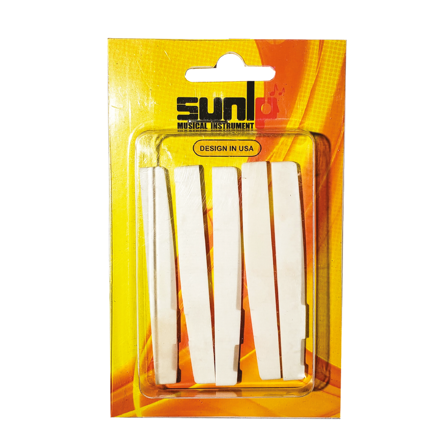 HUESILLO DEL PUENTE PARA GUITARRA ACUSTICA, MATERIAL HUESO