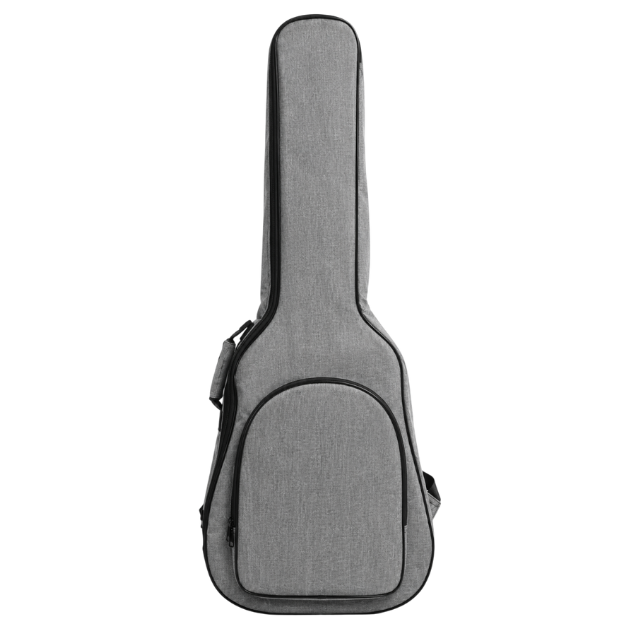 BOLSO PARA GUITARRA CLASICA 39 - 41", COLOR GRIS, MATERIAL 600D OXFORD, 210 WATERPROOF, RELLENO 10 MM