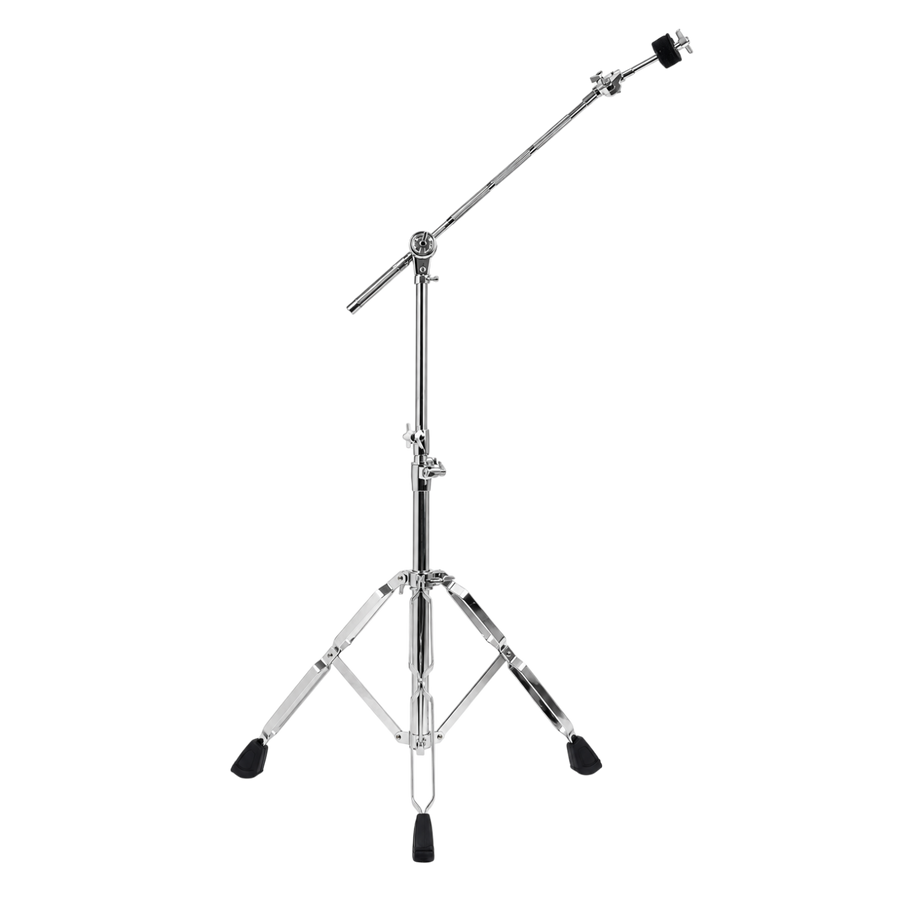 SOPORTE PARA PLATILLOS CON BOOM, ACABADO NIQUELADO