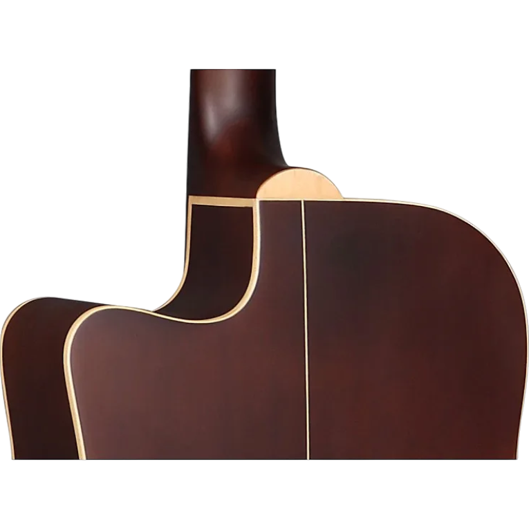 GUITARRA ELECTROACUSTICA 41", CUTAWAY, CON EQ MINGS, COLOR NATURAL ACABADO DE ALTO BRILLO, TAPA DE CEDRO MACIZO, FONDO Y AROS DE SAPELLI, CUERDAS D ADDARIO, INCLUYE BOLSO