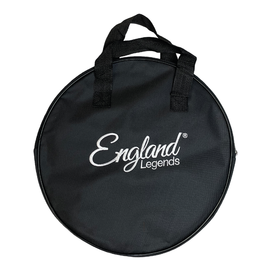 BOLSO PARA PLATILLOS PARA BANDA DE MARCHA 14", POLIPROPILENO, COLOR NEGRO