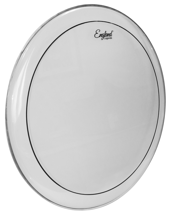 PARCHE 16" PARA TAMBOR, TRANSPARENTE DOBLE CAPA
