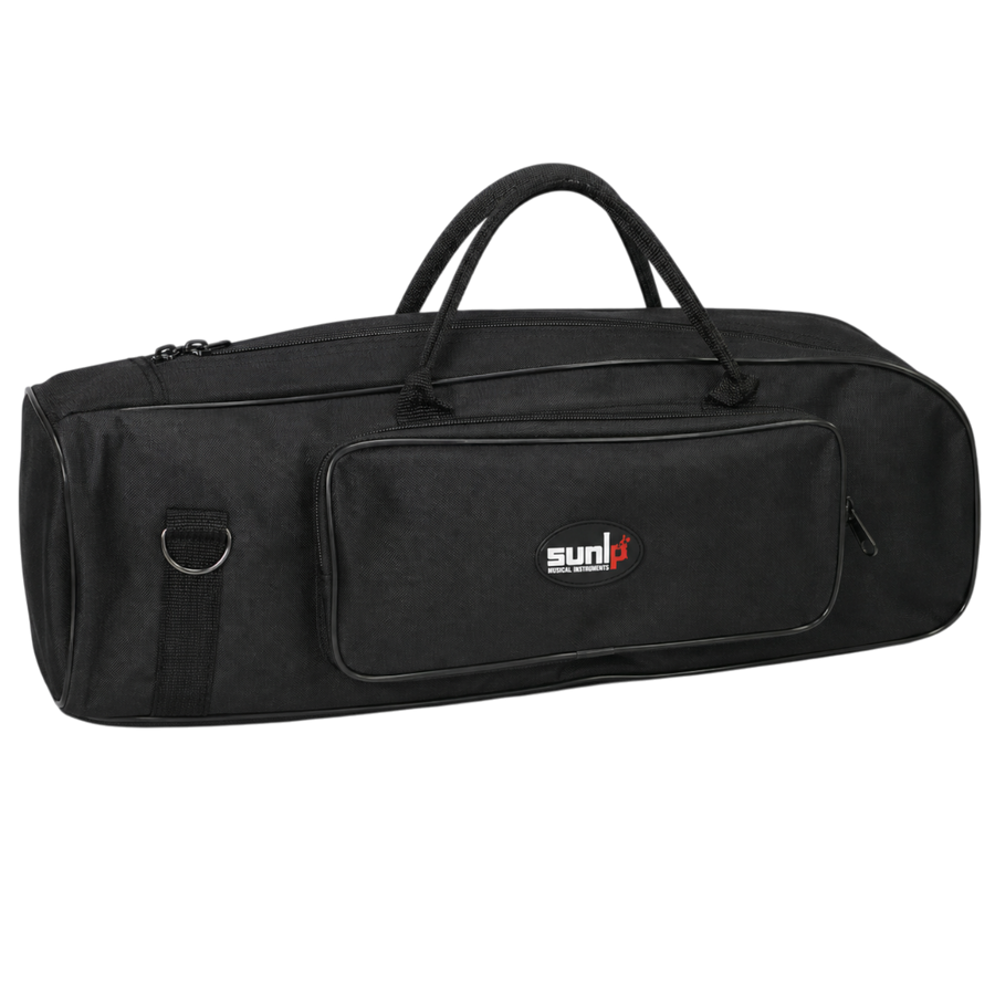 BOLSO PARA TROMPETA, DE POLIPROPILENO, COLOR NEGRO