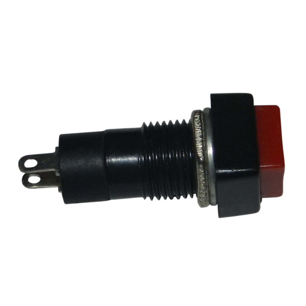 SWITCH PULSADOR, SIEMPRE CERRADO, ABIERTO AL PULSAR, CUADRADO