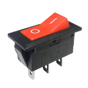 SWITCH CON NEON, 3 PINES, 2 POSICIONES, ON/OFF, 20A 125V